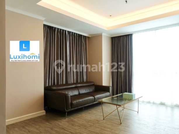Dijual Apartemen Puri Imperium 3Bedroom Sz 142M2 Full Furnished Dekat Stasiun LRT & Pusat Perbelanjaan, Jakarta Selatan