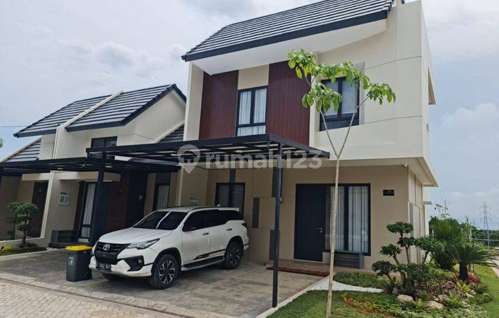 rumah murah 2 lantai samping tol virginia park residence type blossom sangat dekat bandara sultan hasanuddin makassar