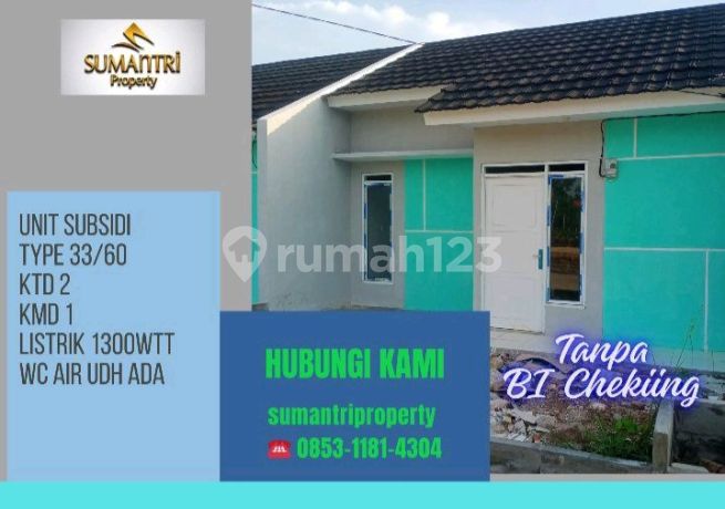Rumah Subsidi Non Bi Cheking Bekasi Tambun Utara Rumah Bagus HGB di Pintu Masuk, Srimahi Residence, Jl. Raya Srimahi, Srimahi, Tambun Utara, Bekasi, Jawa Barat, Indonesia, 17510, Bekasi