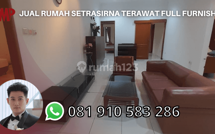 Jual Rumah Setrasirna Terawat Full Furnish