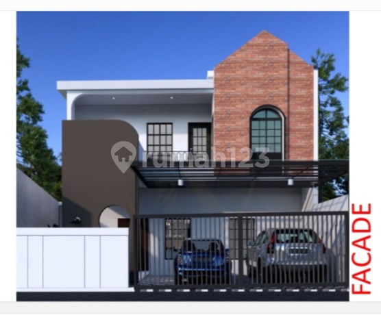 New 2-Story House Under Construction in Sawojajar 1, Malang New 2-Story House Under Construction in Sawojajar 1, Malang