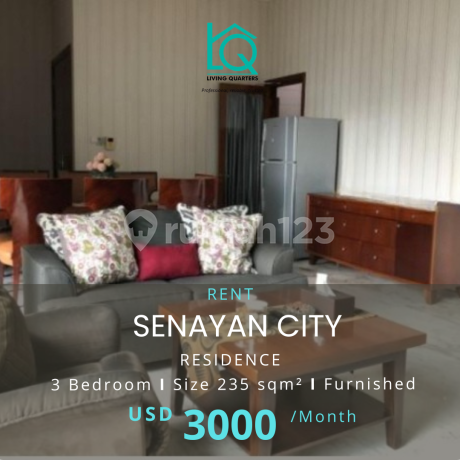 Di Sewakan Apartemen Senayan Residence