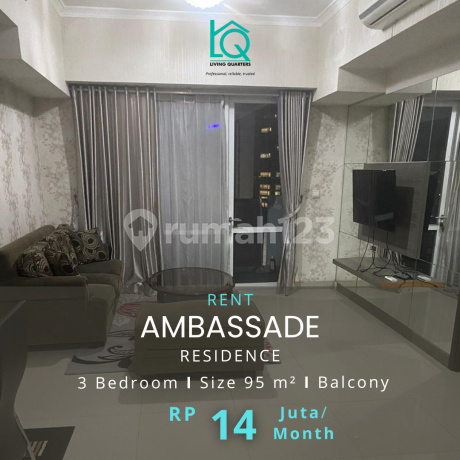 Di Sewakan Ambassade Residence Di Sewakan Ambassade Residence