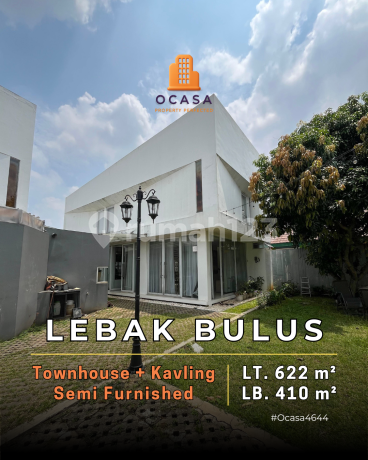 2-Story Semi-Furnished Townhouse + Plot in Lebak Bulus
