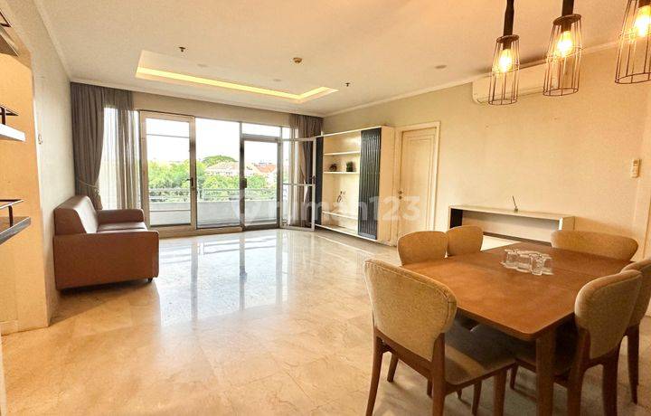 Dijual Apartemen Kintamani, Jakarta Selatan Termurah Siap Huni Dekat Dharmawangsa 3 Kamar Tidur Semi Furnished Sudah Renovasi