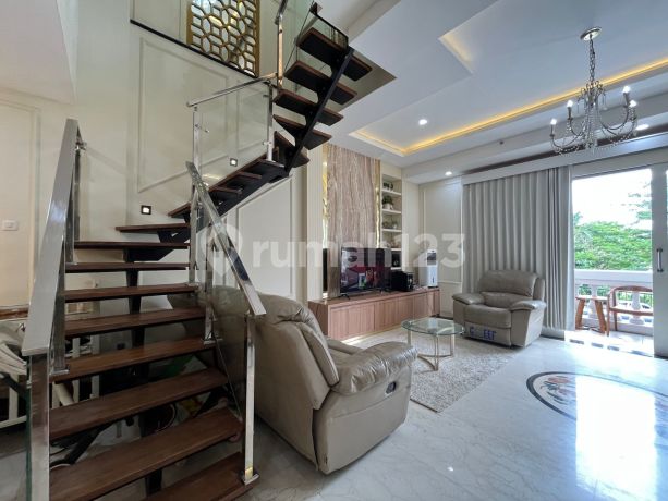 Apartemen Pakuwon Waterplace Riviera Mansion 2 Lantai Semifurnish