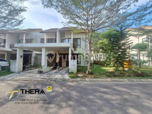 Rumah Hook Tengah 2 Lantai Cluster Durio Orchard Park Hadap Taman Lingkuman Nyaman Rapi Batam Center