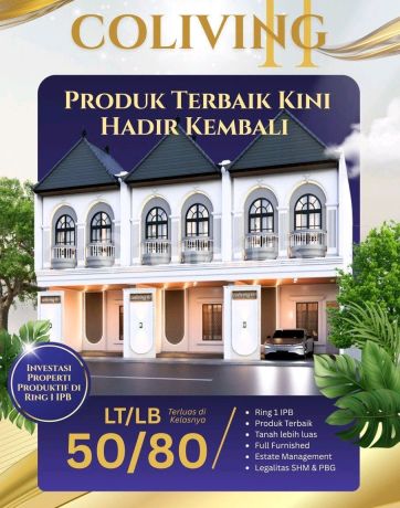 High ROI Potential. Going Concern Investment, Stable, Potential Turnover Over IDR 100 Million Per Year. Super Strategic Location: Only 2 Minutes to IPB Dramaga Campus. IPB Student Boarding House, Autopilot: Managed by Mamikos. SHM.