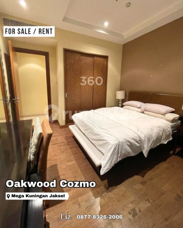 Disewa Apartemen Oakwood Cozmo 3br Uk207m2 Elegan Jakarta Selatan