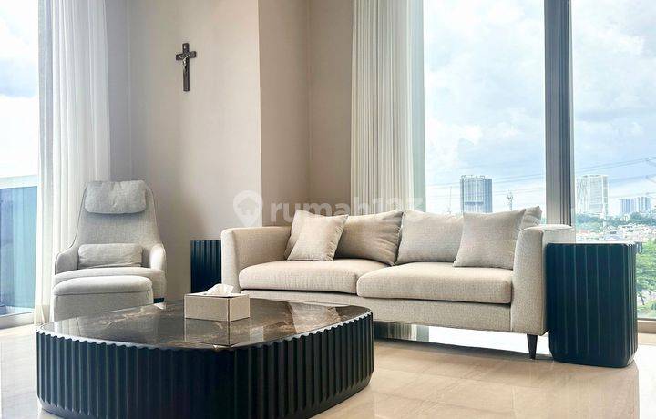 Pasaran Hampir 6 Miliar! Jual Cepat Harga Covid! Apartemen Paling Mewah Di Alam Sutera! Saumata Suites! Private Lift! Lokasi Superrr Strategis 