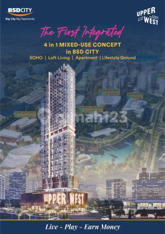Apartemen Upper West Premium Bsd Akase Lokasi Strategis