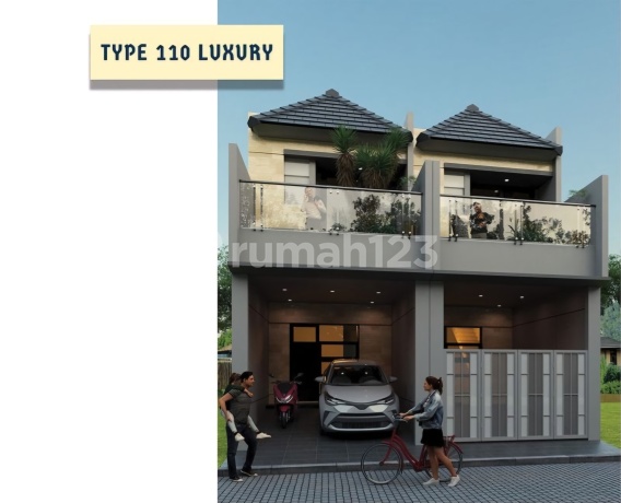 Dijual Rumah Baru Di Karah Tama Asri I, Surabaya Selatan