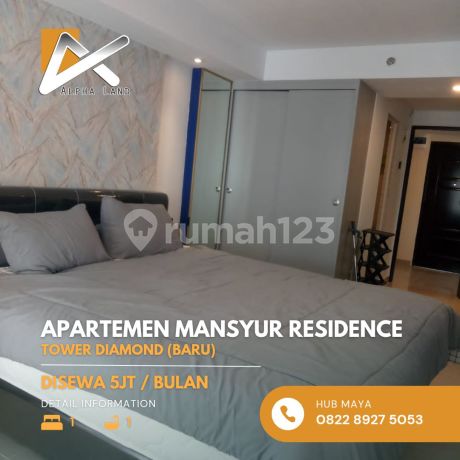 For Rent Mansyur Residence Apartment Unit For Rent Mansyur Residence Apartment Unit