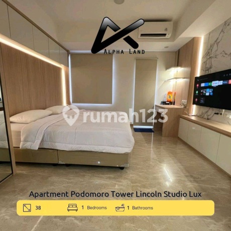 Disewa Apartemen Podomoro Medan Type Studio Luxury Fully Furnished