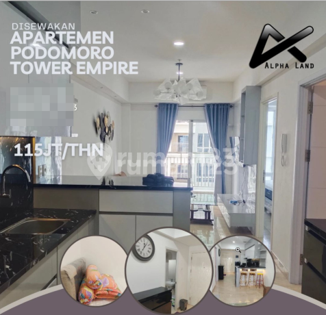 Apartemen Podomoro Deli Park Tower Empire 2 Bed Room 