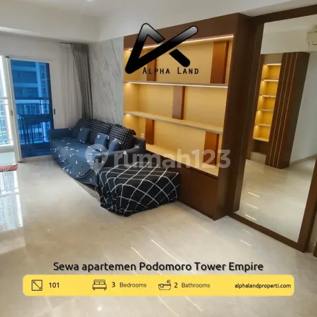 Disewa Premium Apartemen Podomoro Tower Empire 3+1 Bedroom Disewa Premium Apartemen Podomoro Tower Empire 3+1 Bedroom