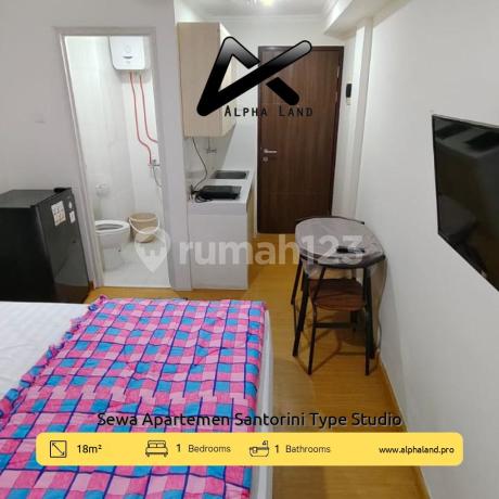 Sewa Apartmen Sentraland Type Santorini