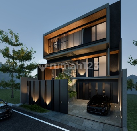 Rumah Modern Waterfront Bukit Golf Somerset Citraland Dekat Universitas Ciputra Pelican Hill Lontar Pakuwon Indah