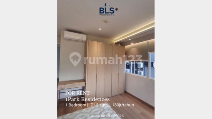 FOR RENT Apartement 1Park Residences 1BR