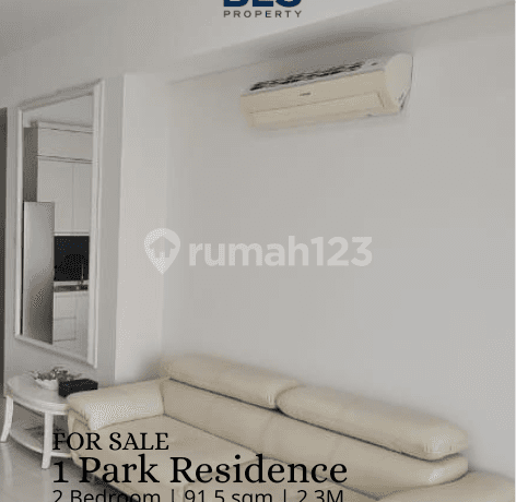 FOR SALE Apartemen 1Park Residence 2BR  