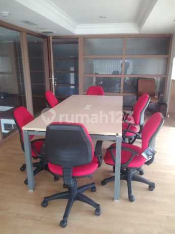 Office Full Furnished Siap Pakai Di Grand Slipi Tower 
