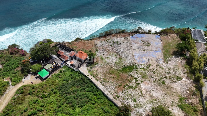 Dijual Tanah Tebing Premium di Suluban Pecatu