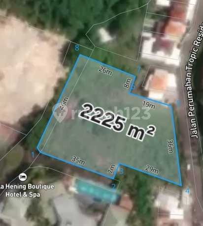 Hoek Ocean View Land in Jimbaran Hoek Ocean View Land in Jimbaran