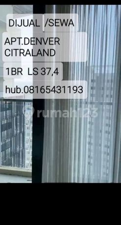 Dijual Cepat Apartemen Furnished 1kamar Tidur