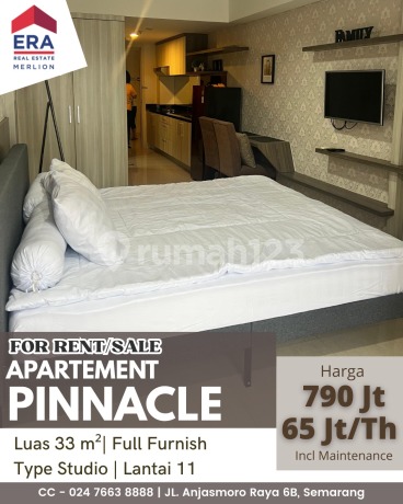 Disewakan/ Dijual Apartement Pinnacle, Semarang