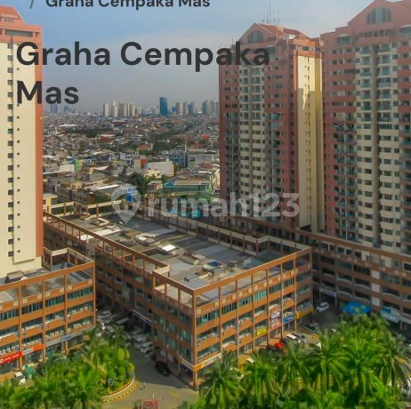 Jual Cepat Murah Unit Apartement Graha Cempaka Mas, Tower E1 Semi Furnished, Jakarta Pusat