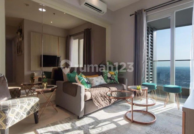 Apartemen Mewah One Icon 2 BR Lantai 17 Full Furnish + Amenities