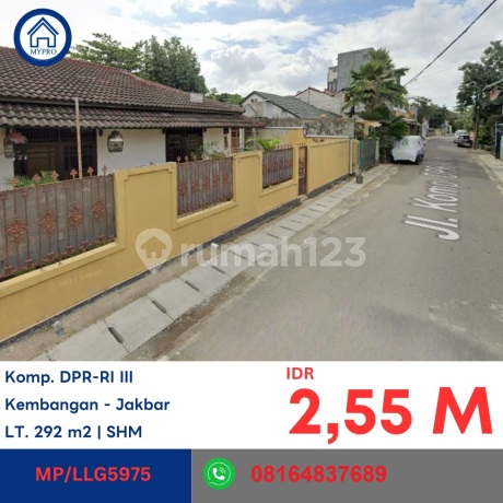 Rumah murah di Kompleks DPR Meruya Selatan Jakarta Barat