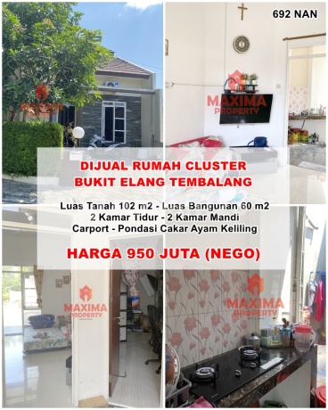 Dijual Rumah Cluster Bukit Elang Tembalang Semarang Dijual Rumah Cluster Bukit Elang Tembalang Semarang