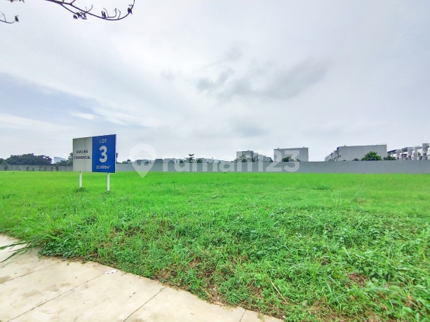 Tanah Kavling Komersial 2590M2 di BSD Tabebuya di Jalan Raya Ramai Dekat Grandlucky Tanah Kavling Komersial 2590M2 di BSD Tabebuya di Jalan Raya Ramai Dekat Grandlucky