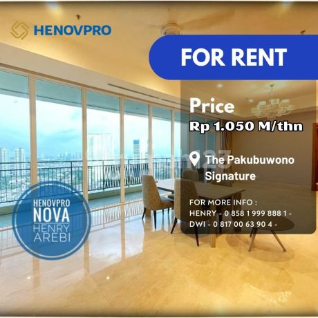 Pakubuwono Signature Study Luxury Unit High Floor Best City View Pakubuwono Signature Study Luxury Unit High Floor Best City View