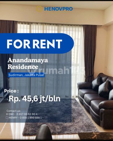 Anandamaya Residences 2+1Br Mid Fl. City View For Rent