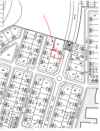 Dijual Cepat Kavling Tipe Badan di Boulevard Sutera Victoria - Alam Sutera