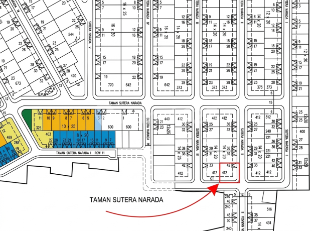 Dijual Cepat Tanah Hook Sutera Narada - Alam Sutera