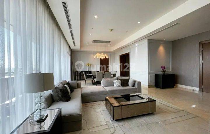 Pakubuwono Signature Sewa 4+1 Br, Lux Furnish, Jarang Ada