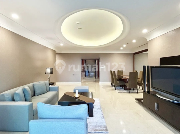 Pakubuwono Residence 3bedroom + 1 Study Room For Rent, Full Furnished