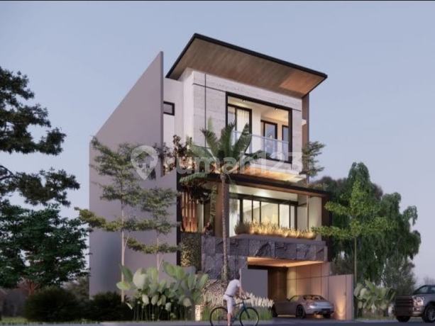 Dijual Rumah 3 lantai NEW GRESS Queenstown, Citraland Surabaya