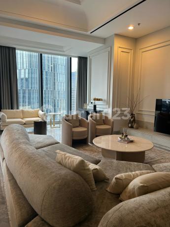 Langham Residence Apartemen 4BR Furnished City View 523sqm Senayan District 8