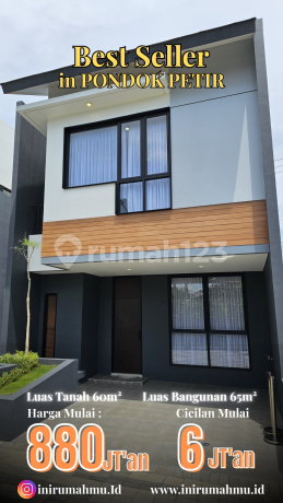 Gardenia Park 2 - Rumah 2 Lantai Berkualitas di Pondok Petir