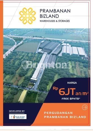 GUDANG INDEN DI PERGUDANGAN MODERN PRAMBANAN BIZLAND, CERME - GRESIK GUDANG INDEN DI PERGUDANGAN MODERN PRAMBANAN BIZLAND, CERME - GRESIK
