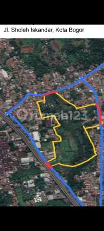 Tanah Jl. Soleh Iskandar Bogor Utara, Bogor 92000 m2 Tanah Jl. Soleh Iskandar Bogor Utara, Bogor 92000 m2