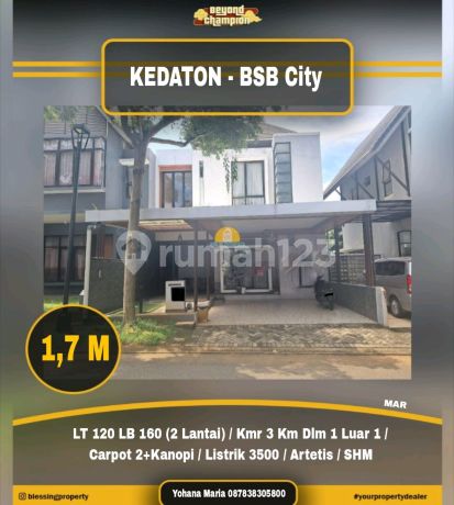 Rumah Cluster Premium One Gate Sistem Bukit Semarang Baru Rumah Cluster Premium One Gate Sistem Bukit Semarang Baru