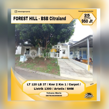 Rumah Bukit Semarang Baru Satu Lantai One Gate Sistem