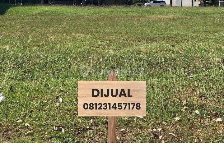 Tanah luas 650m view danau dijual murah di fullerton place citraland surabaya