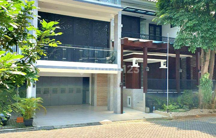 Rumah 3 Lantai Baru Unfurnished SHM di Kebayoran Simphony Bintaro Jaya Sektor 7, Tangerang Selatan