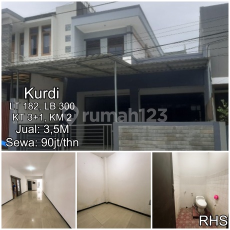 House on Moch Toha Street, Kurdish, Already Renovated, Wide Road Access